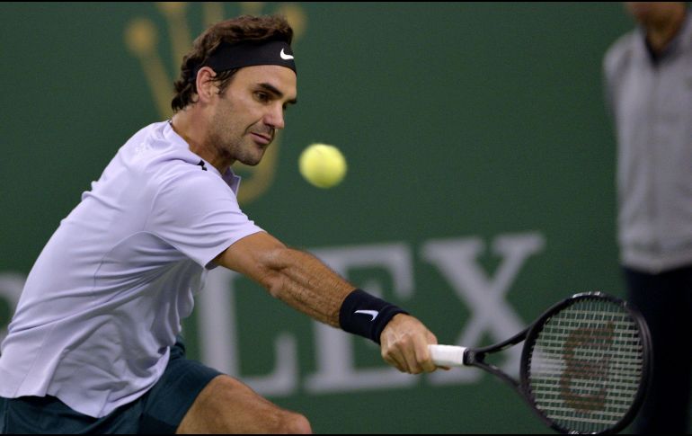 Los mejores del deporte blanco se enfrentarán en la final de Masters 1000, pues Federer cerró su avance y se enfrentará al español Rafael Nadal. AFP / C. Khanna