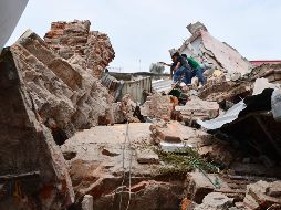 La CNDH y organizaciones no gubernamentales han documentado la falta de transparencia e en el reparto de ayuda a las familias afectadas. AFP / ARCHIVO