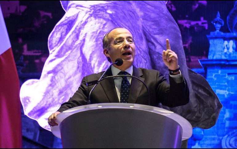 No es la primera vez que Felipe Calderón habla sobre escándalos de sus compañeros políticos. EL INFORMADOR/ARCHIVO