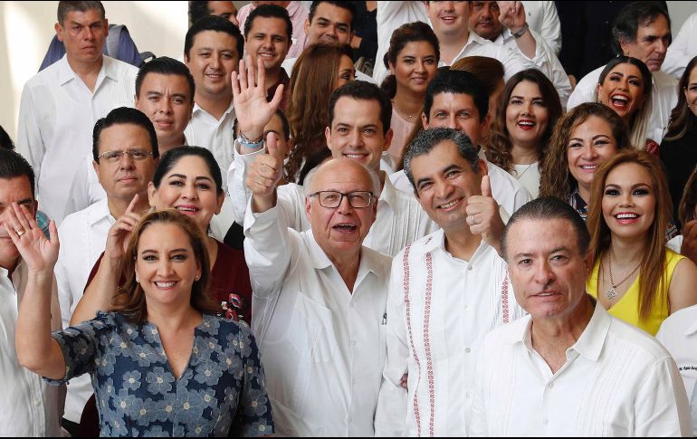 ”Convocaremos de manera pública y transparente al Consejo Político Nacional cuando el tiempo de ley del calendario así lo establezca”, expresó el priista. SUN / I. Olivares