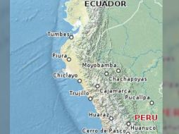 El sismos se registró a las 14:36 hora local y su epicentro se localizó 10 kilómetros al sureste de Matucana. ESPECIAL/IGP