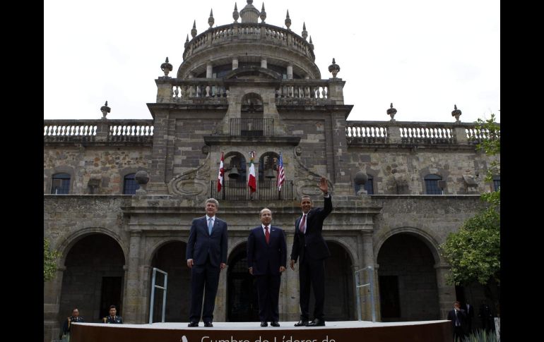 En agosto de 2009, los mandatarios de EU, Canadá y México estuvieron presentes en el Instituto Cabañas para la Cumbre de Líderes de América del Norte. AP / ARCHIVO