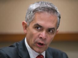 Miguel Ángel Mancera no detalló la inversión para los nuevos altavoces. NTX/ARCHIVO