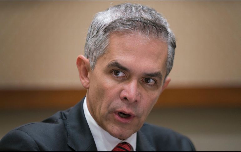 Miguel Ángel Mancera no detalló la inversión para los nuevos altavoces. NTX/ARCHIVO