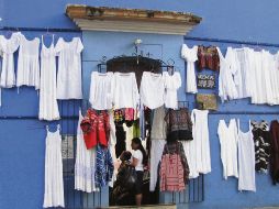 Todo el espíritu de Oaxaca parece estar colgando de una pared. EL INFORMADOR / P. Somellera