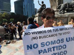 Los manifestantes pidieron parar cualquier intento de convertir en 