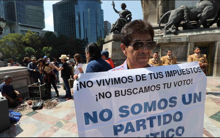 Los manifestantes pidieron parar cualquier intento de convertir en 