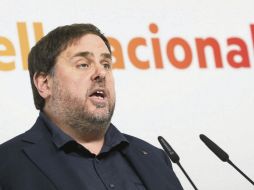 Oriol Junqueras, vicepresidente de la Generalitat de Cataluña. AP