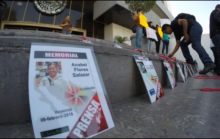 En lo que va de este 2017, once periodistas han sido asesinados en México. EL INFORMADOR / ARCHIVO