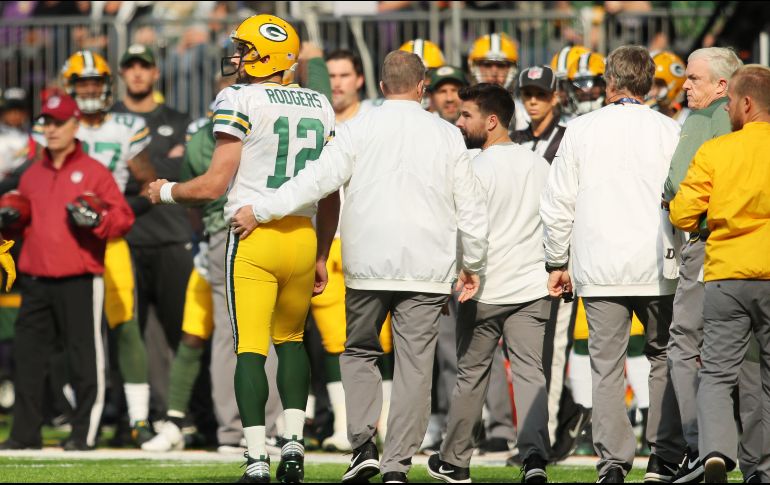 La posible ausencia de Rodgers es un duro golpe para un equipo que inició la temporada con aspiraciones al Super Bowl. AFP/A Bettcher