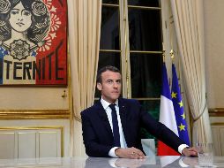 El presidente francés dijo haber pedido a Trump que 