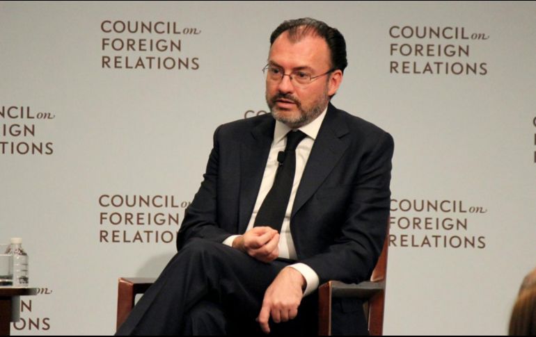 El titular de la SRE participará en la ceremonia del Día Mundial de la Alimentación. NTX / ARCHIVO