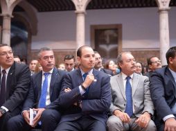 El coordinador Marko Cortés Mendoza precisó que el Fondo Único se conformaría con los recursos públicos destinados a la reconstrucción, así como por toda la ayuda nacional e internacional que ha llegado. FACEBOOK / Marko Cortés