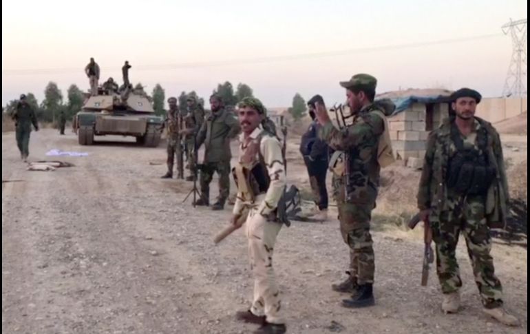 Las fuerzas iraquíes continúan con el avance a Kirkuk. AP