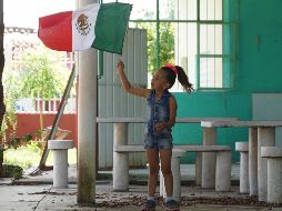 En Oaxaca se mantuvo la suspensión de clases en las regiones perjudicadas desde el sismo del 7 de septiembre. SUN/E. Hernández