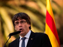 El Gobierno de Rajoy le había dado a Puigdemont de plazo hasta hoy para que dijera si había declarado o no la independencia. AFP/P. Barrena