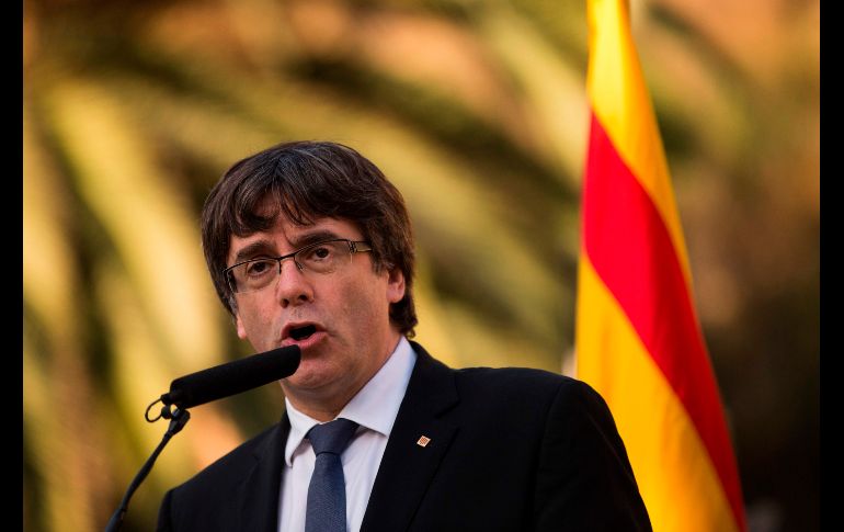 El Gobierno de Rajoy le había dado a Puigdemont de plazo hasta hoy para que dijera si había declarado o no la independencia. AFP/P. Barrena