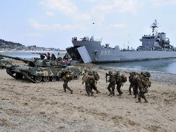 Los ejercicios militares tienen lugar en medio de tensiones. EFE/ARCHIVO