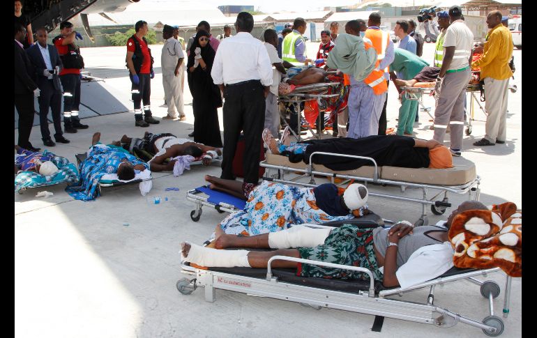 El ataque del fin de semana  es el más destructivo en la historia de Somalia y el que más ha afectado a la población civil en las últimas décadas. AP/F. Warsameh