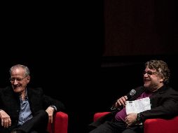 El acto tuvo lugar en el marco del noveno festival Lumiere que realiza una retrospectiva del cine de Guillermo del Toro y un ciclo de sus películas favoritas. AFP/J. Pachoud