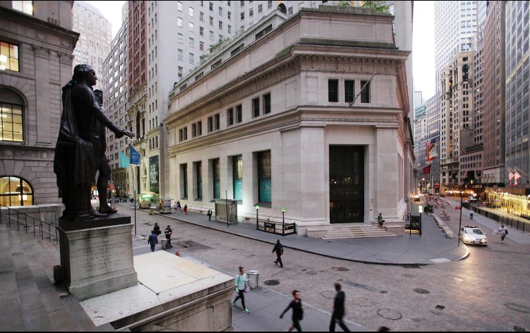 El NYSE Composite también avanza 16.68 puntos (0.14 por ciento) al colocarse en 12 mil 368.68 unidades. AP / ARCHIVO