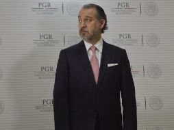 Raúl Cervantes Andrade asumió la titularidad de la PGR en octubre del 2016, como sucesor de Arely Gómez. AFP / ARCHIVO