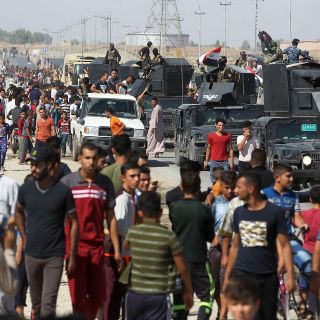 Fuerzas iraquíes toman Kirkuk; miles de personas huyen