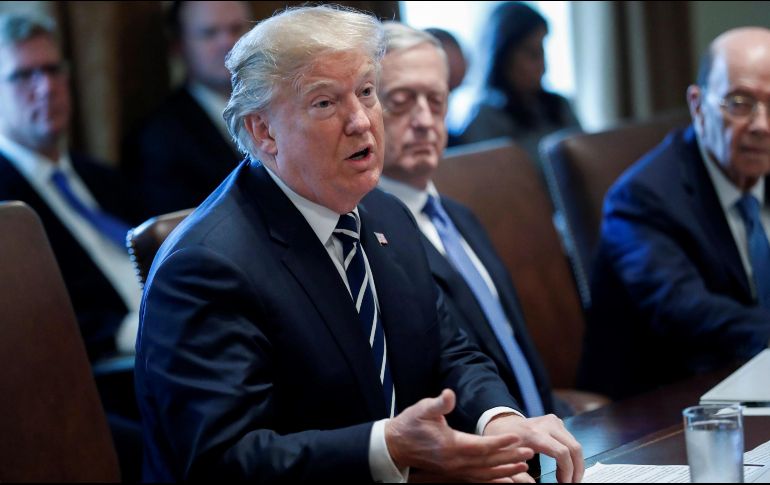 Donald Trump asegura este lunes que el tono de las autoridades iraníes cambió mucho después de su discurso del viernes. EFE / S. Thew