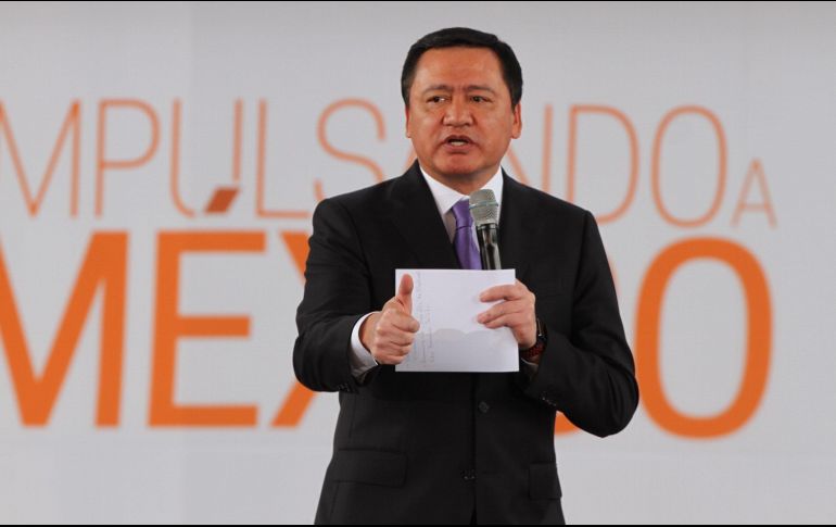 El funcionario rechazó en pronunciarse sobre su posible aspiración presidencial. NOTIMEX / J. Espinosa