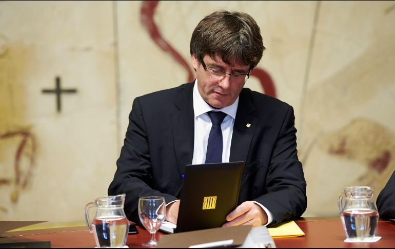 Puigdemont tiene ahora hasta el jueves para dar marcha atrás a cualquier medida que Cataluña haya adoptado tendente a la secesión. EFE / ARCHIVO