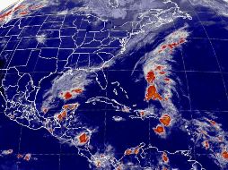 La masa de aire frío del sistema frontal mantendrá descenso de temperatura en el noreste, el oriente y el centro del país. TWITTER / @conagua_clima