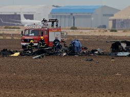La causa del siniestro fue una pérdida de potencia del aparato cuando realizaba la maniobra de despegue en la base. AP/P. White
