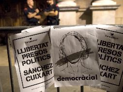 El lunes, una jueza ordenó prisión para dos líderes independentistas mientras se investiga su papel en manifestaciones. EFE / M. Pérez