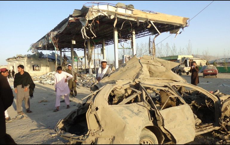 En la provincia de Paktia, 41 personas murieron y 158 resultaron heridas; en el sur de Ghazni, 25 policías y cinco civiles fallecieron, mientras que al menos otras 15 personas resultaron con lesiones.  EFE / A. Ahmadi