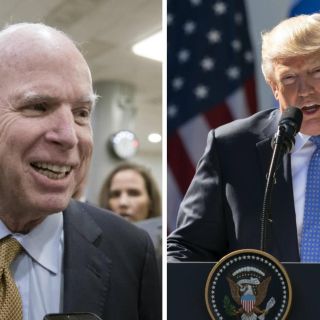 Aumenta la tensión entre Trump y McCain