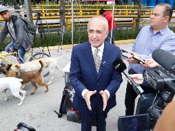 Ferriz de Con inició ayer lunes la recolecta de firmas para alcanzar la candidatura presidencial independiente. SUN/ARCHIVO
