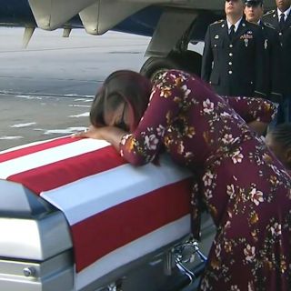 "Él sabía a lo que se metía", habría dicho Trump a viuda de soldado