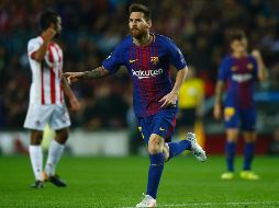 Lionel Messi, junto a Deulofeu, fue uno de los jugadores que más futbol produjeron durante el partido. AP/M. Fernández