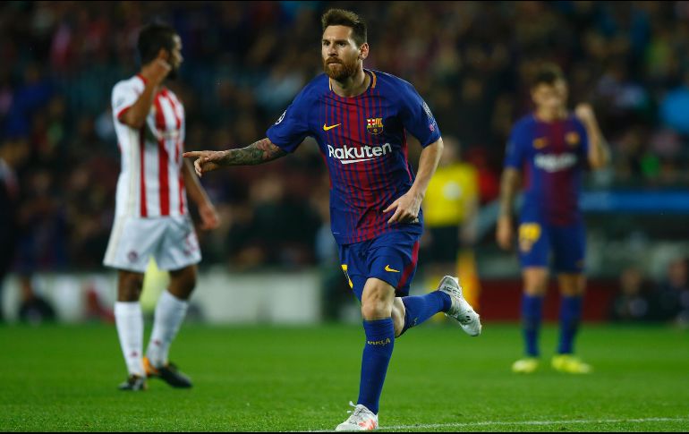 Lionel Messi, junto a Deulofeu, fue uno de los jugadores que más futbol produjeron durante el partido. AP/M. Fernández