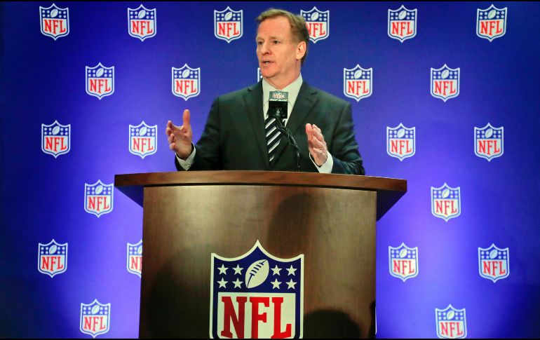 Goodell explicó que la Liga también escucha las inquietudes de los jugadores. AP/ J. Jacobson