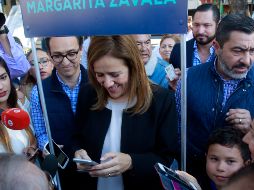 La aspirante a una candidatura pretende recabar un millón de firmas, diez por ciento de las cuales espera que provengan de Jalisco. EL INFORMADOR / M. Vargas