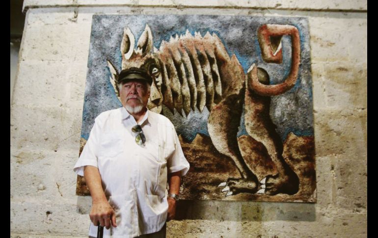 Javier Arévalo. El artista presenta “Curiosidades mexicanas” en el Museo de Sitio del Palacio de Gobierno. EL INFORMADOR/E. Barrera