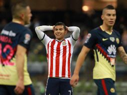 Aunque Chivas dominó la mayor parte del juego, en dos minutos Oribe Peralta y Renato Ibarra le dieron la vuelta al partido. MEXSPORT / O. Aguilar