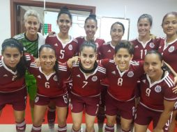 El equipo, que lo intentó hasta el final sin éxito, jugará su segundo partido del cuadrangular este sábado, cuando enfrente a la Selección Nacional de China. TWITTER / @miseleccionmx