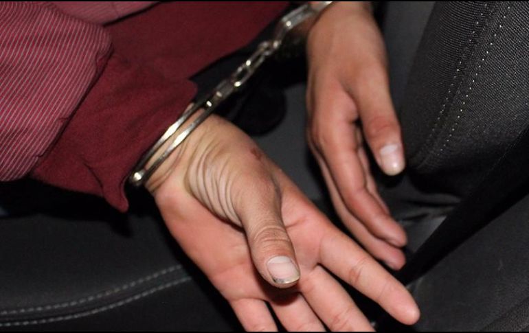El joven fue detenido y puesto a disposición del Ministerio Público. ESPECIAL/ Policía de Guadalajara