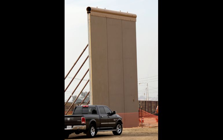 Los últimos dos también cuentan con vigas redondeadas. Este panel de concreto es plano. AP/G. Bull