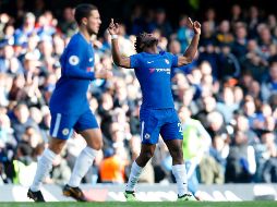 Con esta victoria, Chelsea le arrebata el cuarto puesto de la general al Watford al llegar a 16 unidades, por los 15 en que se estancó su rival en turno. APF / I. Kington