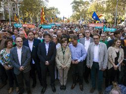 El Ejecutivo español propuso hoy el cese de Puigdemont y de todo su equipo. EFE/ Q. Gacía