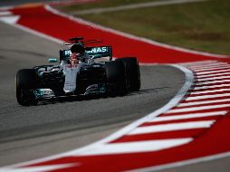 Hamilton lidera la clasificación de pilotos y podría coronarse campeón del mundo este domingo. AFP/C. Mason
