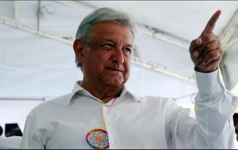 López Obrador indicó que hay una gran inconformidad en el país por la corrupción. SUN/ARCHIVO